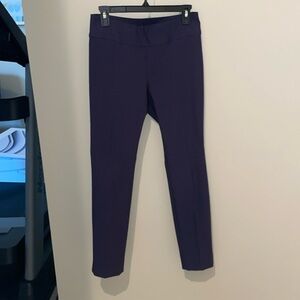 Nic and Zoe Wonderstretch Straigh Leg Navy Blue Pants
